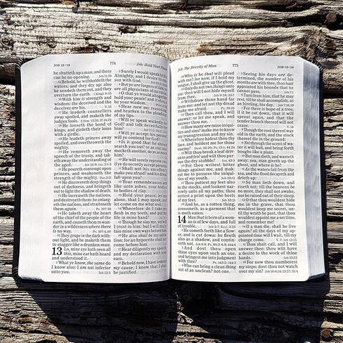 شخصية KJV كبيرة الطباعة الحجم الشخصي المرجعي الكتاب المقدس | اسم محفور مخصص مع تاج الشوك | سهلة القراءة دراسة الكتاب المقدس | هدية مسيحية للرجال والنساء والأطفال (اسم شخصي) in Saudi Arabia