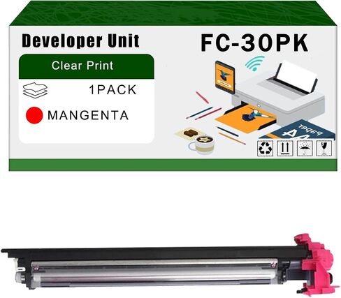 وحدة مطور FC-30PK متوافقة مع طابعات Toshiba E-Studio 305CS 305CP 306CS ، الطباعة المكتبية سهلة على نحو سلس (حزمة واحدة سوداء) in Kuwait