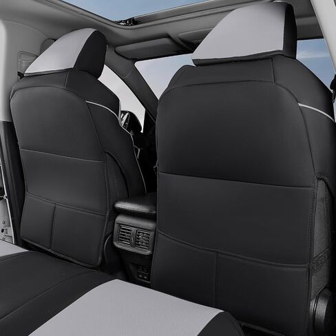 AOOG Leather Car Seat Covers Fit RAV4, Waterproof Faux Leather Seat Covers Custom Fit for Toyota RAV4 2019 2021 2022 2023 LE,XLE,XLE Premium, Limited (Front Pair, Black) in Saudi Arabia