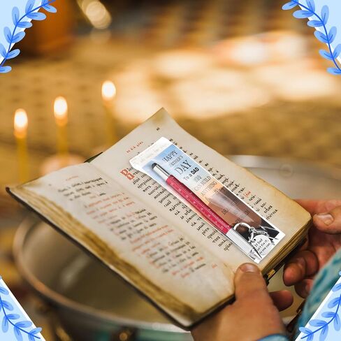 12 مجموعة من سلاسل المفاتيح يوم الأب وأداة 6 في 1 أدوات ملونة 6 بوصة 4 نمط من البركة مع البطاقة وأكياس OPP لعيد الأب هدية عيد ميلاد أو صلاة الكنيسة in Kuwait