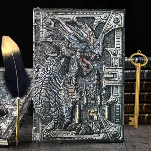 Gallarato Vintage DND Dragon Dairy Journal Gifts for Dungeons & Dragons Players DND Higds for Men in Saudi Arabia