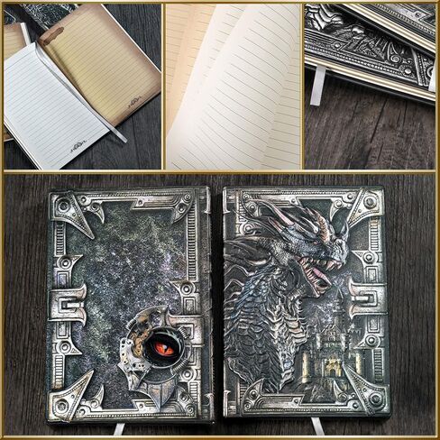 Gallarato Vintage DND Dragon Dairy Journal Gifts for Dungeons & Dragons Players DND Higds for Men in Saudi Arabia