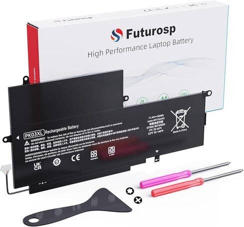 SH03XL 859356-855 Laptop Battery for HP Spectre X360 Convertible 13-AC0XX Replacement 13-AC023DX 13-AC013DX 13-AC033DX 13-W023DX 13-W013DX 13-W0XX 13-AB0XX, Fit SH03057XL CN03XL 859026-421 HSTNN-LB7L in Kuwait