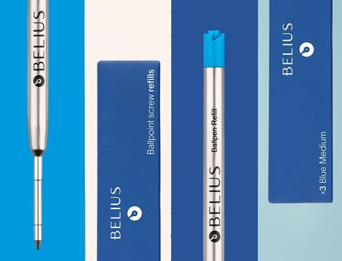 Replacement Black Pen 0.8 mm Box of 3 Refills in Saudi Arabia