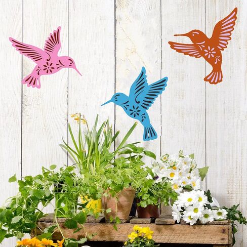 مجموعة استنسل الطائر الطنان للحرف اليدوية وأنماط صورة ظلية قابلة لإعادة الاستخدام لطلاء الخشب والجدران وديكور الحديقة in Kuwait