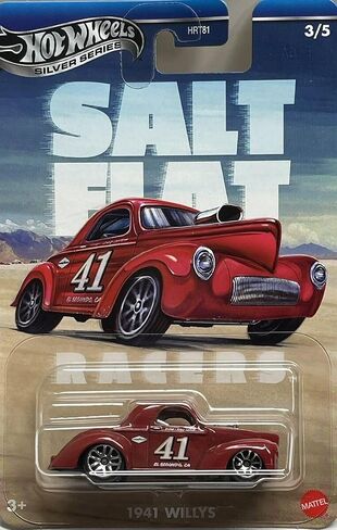 Hot Wheels Silver Series - Salt Fiat Racers (1941 Willys)/Toys in Saudi Arabia