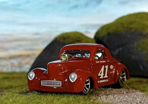 Hot Wheels Silver Series - Salt Fiat Racers (1941 Willys)/Toys in Saudi Arabia