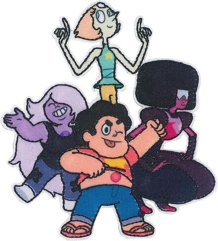 C&D Visionary Steven Universe Group Patch ، الأزرق ، الأبيض ، الأسود in Saudi Arabia