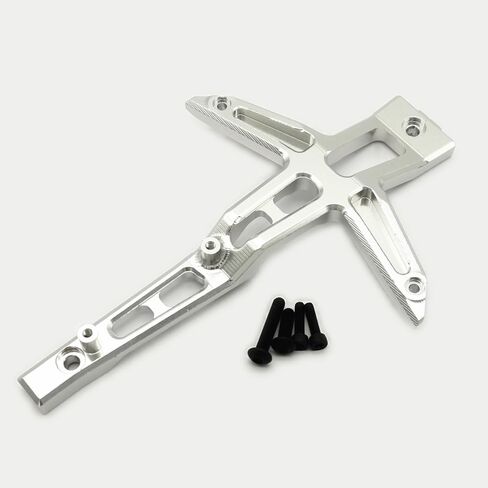 Aluminum Front Upper Chassis Brace Silver for Traxxas 1/10 MAXX Maxx Slash 8921 in Saudi Arabia