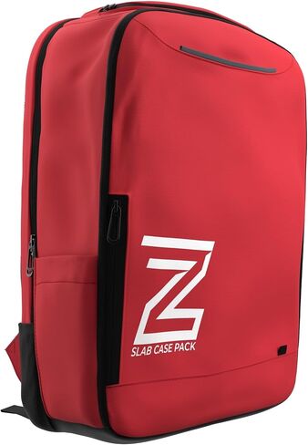 Slab Case Backpack with Slab Case 2GO Graded Card Case; Fits PSA, BGS, HGA, SGC, and CSG Graded Card Slabs; Ideal Travel Storage Solution; (Navy) in Saudi Arabia