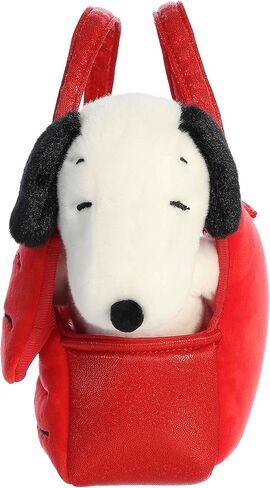 Aurora® Timeless Peanuts® Fancy Pal ™ Snoopy's House Processive - الشخصيات الكلاسيكية - ذكريات دائمة - Red 8 Inches in Saudi Arabia