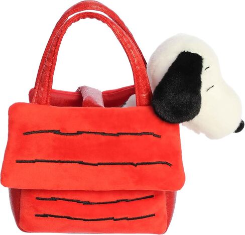 Aurora® Timeless Peanuts® Fancy Pal ™ Snoopy's House Processive - الشخصيات الكلاسيكية - ذكريات دائمة - Red 8 Inches in Saudi Arabia