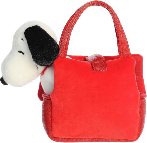 Aurora® Timeless Peanuts® Fancy Pal ™ Snoopy's House Processive - الشخصيات الكلاسيكية - ذكريات دائمة - Red 8 Inches in Saudi Arabia