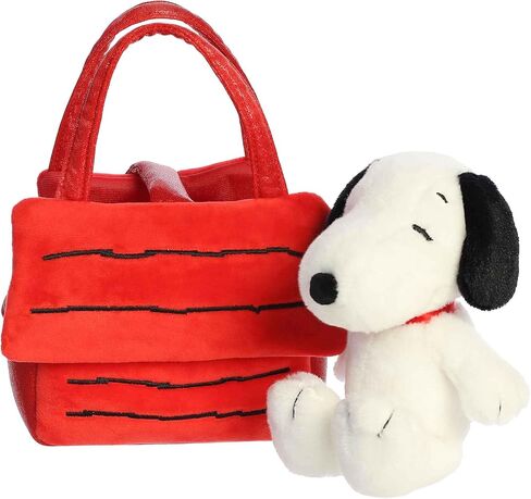 Aurora® Timeless Peanuts® Fancy Pal ™ Snoopy's House Processive - الشخصيات الكلاسيكية - ذكريات دائمة - Red 8 Inches in Saudi Arabia