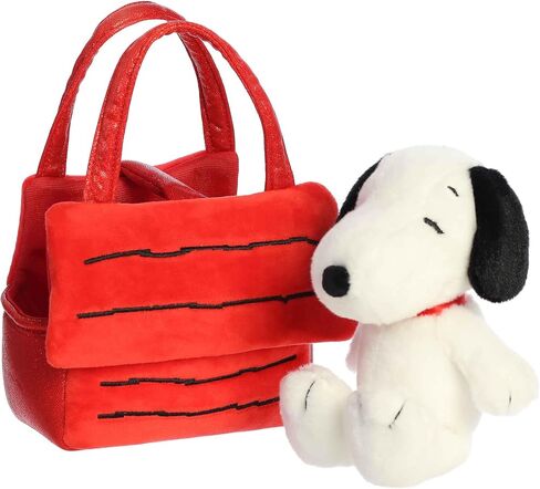 Aurora® Timeless Peanuts® Fancy Pal ™ Snoopy's House Processive - الشخصيات الكلاسيكية - ذكريات دائمة - Red 8 Inches in Saudi Arabia