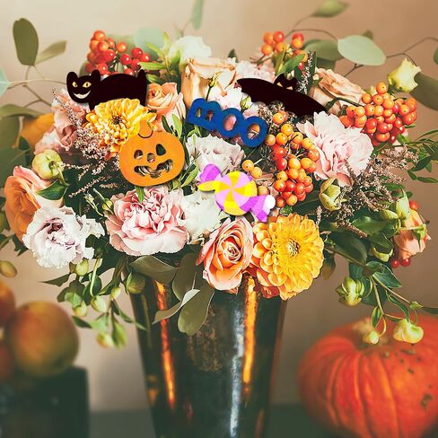 HEALLILY 72pcs Wooden Halloween Cutouts Shapes Wooden Slices Hanging Ornaments Embellishments in Saudi Arabia