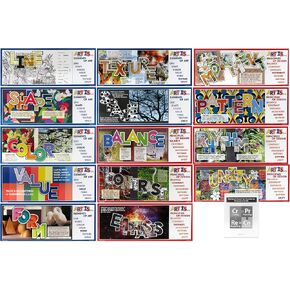 Crystal Productions CP7244 Art is…Elements & Principles Posters in Saudi Arabia