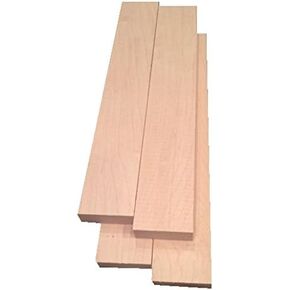 White's Woods Padauk Wood Craft Lumber Pack - 4 Pieces, 3/4" x 2" x 12" in Saudi Arabia