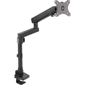 Premium Aluminum Single Monitor Arm Desk Stand with U Port - in Saudi Arabia