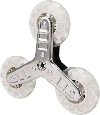 Replacement Stair Climbing Wheel, Plastic Silent Rotatable Shopping Laundry Cart Wheel, Trolley Climbing Triangle Wheel Built in Ball Bearing for Foldable Cart in Saudi Arabia