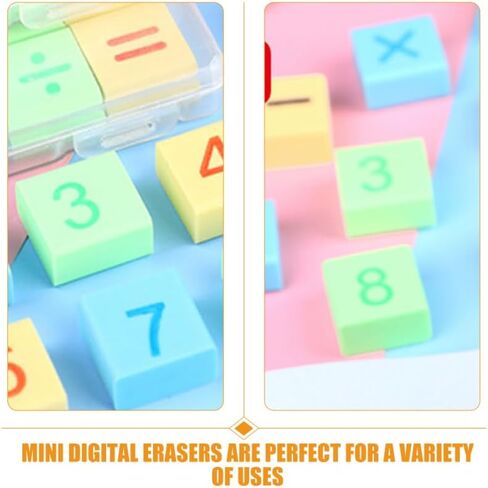 Erasers Bulk Cute Number Erasers for Boy Girl in Soft Rubber Classroom Rewards Fun Stationery for School Supplies Interactive Learning in Saudi Arabia