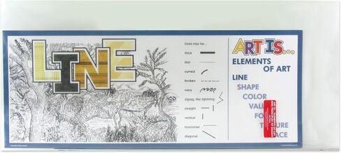 Crystal Productions CP7244 Art is…Elements & Principles Posters in Saudi Arabia