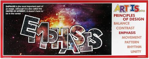 Crystal Productions CP7244 Art is…Elements & Principles Posters in Saudi Arabia