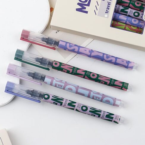 9 PCS GEL INK PEN PEN PONTS BENS Black 0.5mm Quick Fine Point Write Smooth for Dounding College College Office Schools اللوازم المدرسية in Saudi Arabia