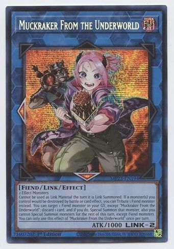 Muckraker from The Underworld - MP23-EN194 - Prismatic Secret Rare - 1st Edition in Saudi Arabia