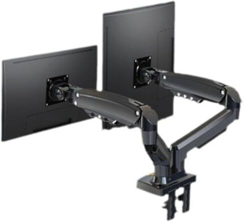 Dual-Screen Monitor Stand, Desktop up and Down Lifting Monitor Mount in Saudi Arabia