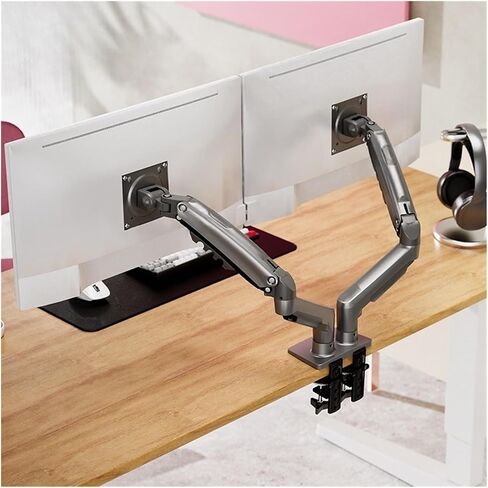 Dual-Screen Monitor Stand, Desktop up and Down Lifting Monitor Mount in Saudi Arabia