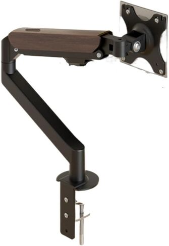 T 17-34 inch Desktop Monitor arm Gas Spring Full Motion Bracket LCD LED TV Stand PC Stand(M5W-M White) in Saudi Arabia