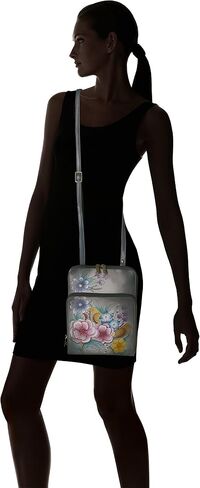 Anna by Anuschka Tall Zip-Around Cross Body in Kuwait
