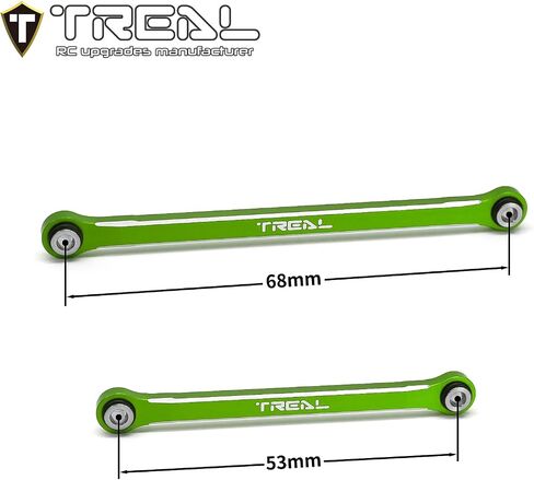 TREAL Aluminium 7075 مجموعة الروابط السفلية (4pcs) ترقيات 4 روابط تتوافق مع 1/18 مقياس TRX4M (الأرجواني) in Saudi Arabia