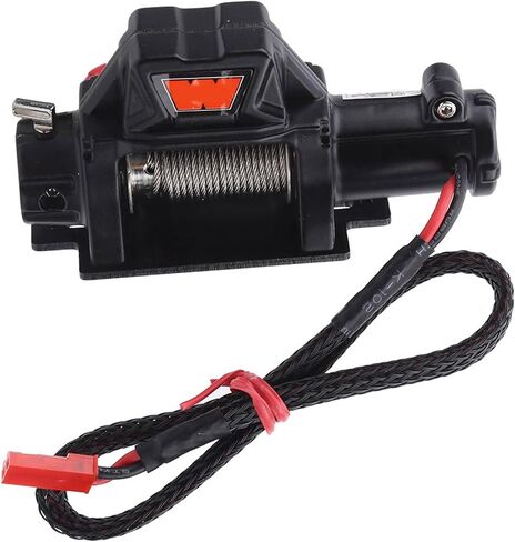 RC Winch,RC Model Winch with Remote Controller Vehicle Scale Accessories for D90 D110 Axial Scx10 Crawler Car Vehicle Bodies & Scale Accessories in Saudi Arabia