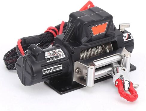RC Winch,RC Model Winch with Remote Controller Vehicle Scale Accessories for D90 D110 Axial Scx10 Crawler Car Vehicle Bodies & Scale Accessories in Saudi Arabia