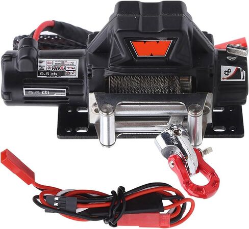 RC Winch,RC Model Winch with Remote Controller Vehicle Scale Accessories for D90 D110 Axial Scx10 Crawler Car Vehicle Bodies & Scale Accessories in Saudi Arabia