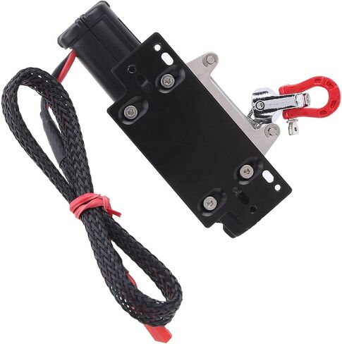 RC Winch,RC Model Winch with Remote Controller Vehicle Scale Accessories for D90 D110 Axial Scx10 Crawler Car Vehicle Bodies & Scale Accessories in Saudi Arabia