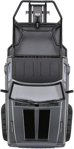 1/10 RC Hard Shell Cab & Back-Half Cage Body Shell Kit لـ 1/10 RC Crawler TRX4 SCX10 90046 AT4 GEN 8 SCOUT II ، 313 مم قاعدة عجلات تشيروكي ترقية وتعديل (سيلفر رمادي) in Kuwait