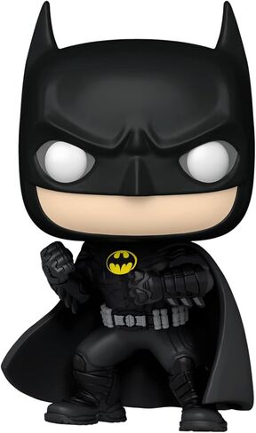 فونكو بوب! الأفلام: DC - The Flash - Batman - (Keaton) - DC Comics - Finyl Figure - Idea Idea - البضائع الرسمية - للأطفال والكبار - عشاق الكتب المصورة - نموذج نموذج لهواة الجمع in Saudi Arabia