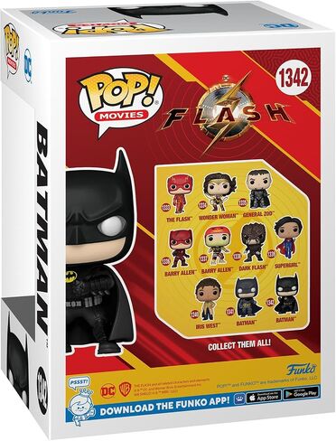 فونكو بوب! الأفلام: DC - The Flash - Batman - (Keaton) - DC Comics - Finyl Figure - Idea Idea - البضائع الرسمية - للأطفال والكبار - عشاق الكتب المصورة - نموذج نموذج لهواة الجمع in Saudi Arabia