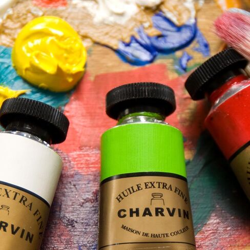 Charvin Extra Fine Professional Oil Paint Set for Artists, Basic Colors - Bonjour Set of 9, 20 ml Tubes, Finely Milled, Non-Yellowing Artist Oil Paints in French Riviera-Inspired Hues in Saudi Arabia