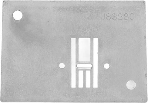 Straight Stitch Needle Plate, Q235 Steel Needle Throat Plate Professional Sewing Machine Accessories for Singer 6180 6160 5400 C5200, Fine Crafted in Saudi Arabia