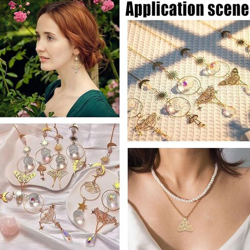 Sunnyclue 1 Box 24pcs 12 Styles Gold Butterfly Connector Charms Brass Link Charm Bulk Metal Hollow Butterflies Moth 2 Hrowes Toncmors for Jewelry Making Charms arring Diy Crafts Association in Saudi Arabia