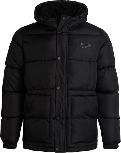 Reebok Men Winter Jacket - Puffer Parka Coat - Heavyweight Ski Jacket for Men, M-XXL in Kuwait