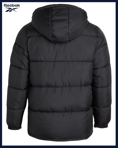 Reebok Men Winter Jacket - Puffer Parka Coat - Heavyweight Ski Jacket for Men, M-XXL in Kuwait