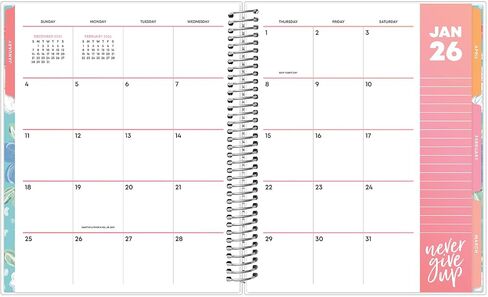 2026 Blue Sky LiveWell™ Weekly/Monthly Planner, 7" x 9", Mira, January To December, 152741 in Saudi Arabia