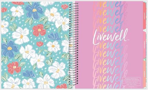 2026 Blue Sky LiveWell™ Weekly/Monthly Planner, 7" x 9", Mira, January To December, 152741 in Saudi Arabia