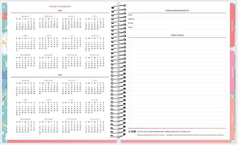 2026 Blue Sky LiveWell™ Weekly/Monthly Planner, 7" x 9", Mira, January To December, 152741 in Saudi Arabia