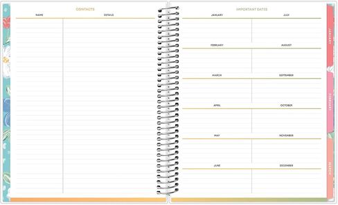 2026 Blue Sky LiveWell™ Weekly/Monthly Planner, 7" x 9", Mira, January To December, 152741 in Saudi Arabia